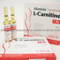 Bon effet pour la perte de poids corporel L-Carnitine Injection 1.0g